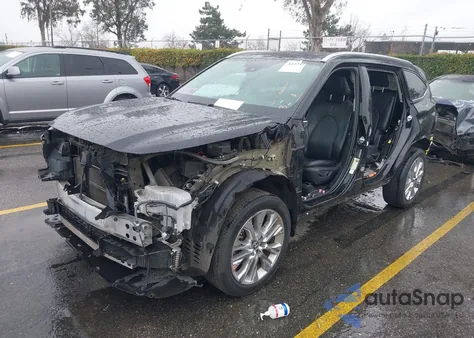 2021 Toyota Highlander Hybrid Limited z USA, uszkodzony, nr VIN 5TDDBRCH3MS530564